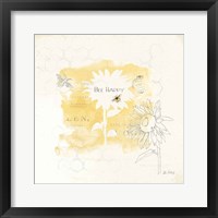 Bee and Bee VIII Honeycomb Framed Print