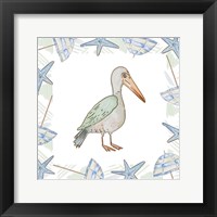 Birds On The Beach I Framed Print