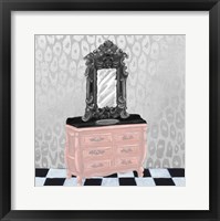 Rose Gold Bath I Framed Print