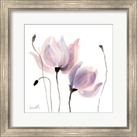 Framed 'Floral Sway III' border=