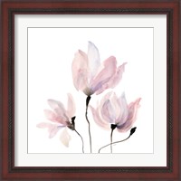 Framed 'Floral Sway IV' border=