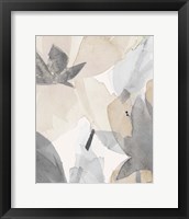 Muted Delicate Floral I Framed Print