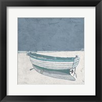 Docked Ashore I Framed Print