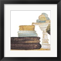 Framed Gold Bath Accessories III