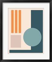 Papercut Abstract IV Framed Print