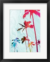 Framed Colorful Palms