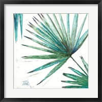 Organic with Blues II Framed Print