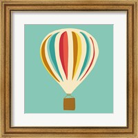 Framed 'Hot Air Balloon II' border=