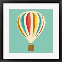 Framed 'Hot Air Balloon II' border=