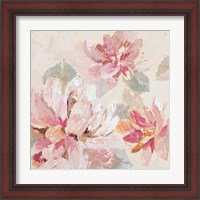 Framed 'Blushing Spring I' border=