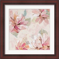 Framed 'Blushing Spring II' border=