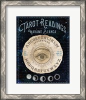 Framed 'Fortune Reading II' border=