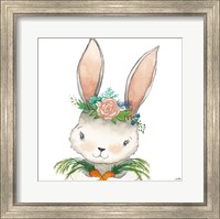 Framed 'Pure Bunny Love' border=