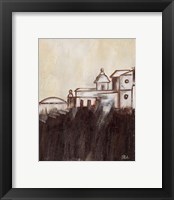 Framed 'Old Cartagena I' border=