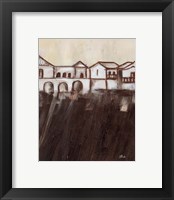 Framed 'Old Cartagena III' border=