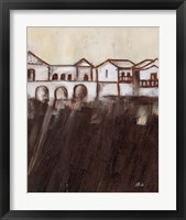 Framed 'Old Cartagena III' border=