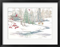 Framed Winter Landscape