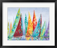 Framed Offshore Sailboat Race