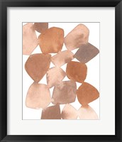 Framed 'Boho Beautiful II Brown' border=