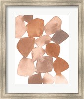 Framed 'Boho Beautiful II Brown' border=