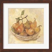 Framed Sunlit Pears Smooth