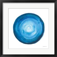 Center of Blue II Framed Print