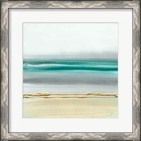 Framed 'Linear Emerald II' border=