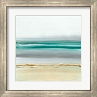 Framed 'Linear Emerald II' border=