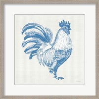 Framed Cottage Rooster I