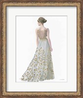 Framed Beautiful Lady II