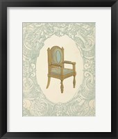 Vintage Chair I Framed Print