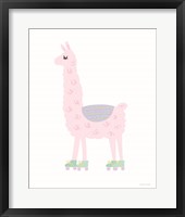 Llama Framed Print
