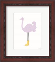 Framed 'Ostrich' border=