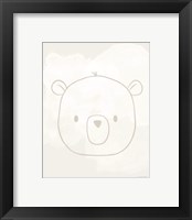 Framed 'Soft Bear' border=