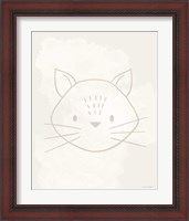 Framed 'Soft Cat' border=