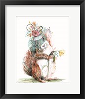 Enchanted Squirrel Framed Print