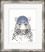 Framed 'Team Roster Cheetah' border=