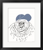 Team Roster Gorilla Framed Print