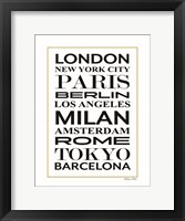 Framed Fashion Cities