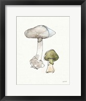 Framed Fresh Farmhouse Mushrooms III