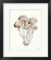 Framed Fresh Farmhouse Mushrooms I