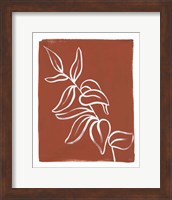 Framed 'Porch Plant II' border=