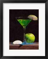 Framed Sour Apple Martini