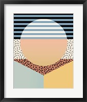 Modern Memphis III Framed Print