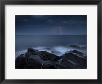 Framed Storm over a Sea