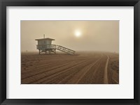 Framed Fog on the Beach - Santa Monica