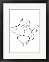 Framed Kiss