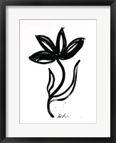 Inked Florals II Framed Print