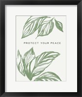 Framed Serene Sentiment VI-Protect