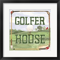 Framed Golf Days IV-Golfer House